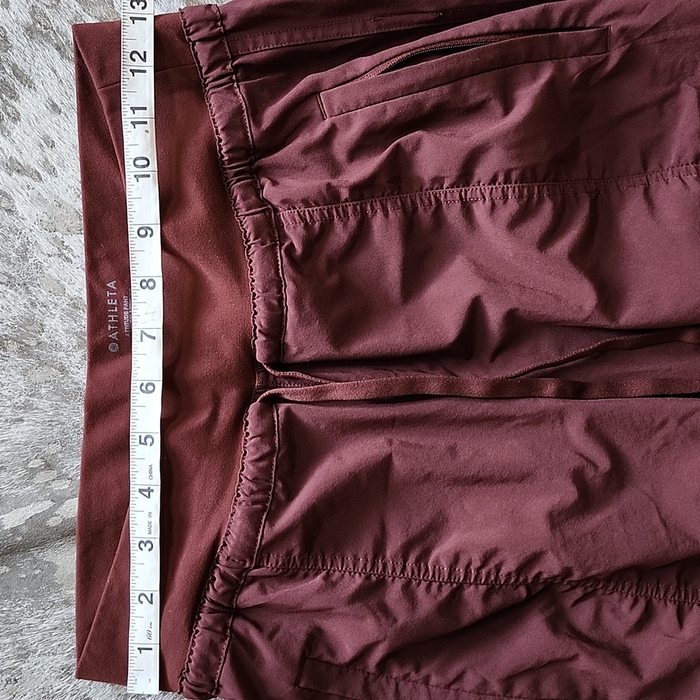 Athleta Attitude II Pants In Tawny Rose Sz4P - Picture 5 of 9